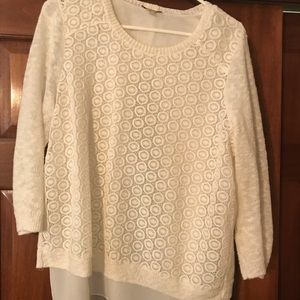 Ivory sweater
